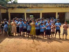 Awareness on handwast in the class room