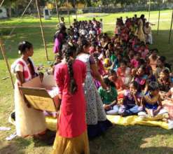 Napkins and soaps distribution