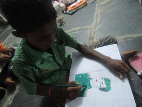 David who got1st in Drawing competition