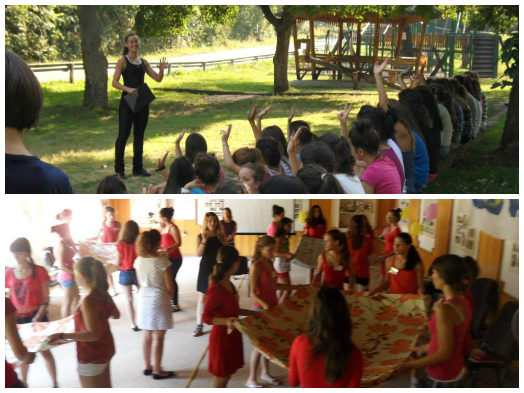 Our sessions included lectures and games