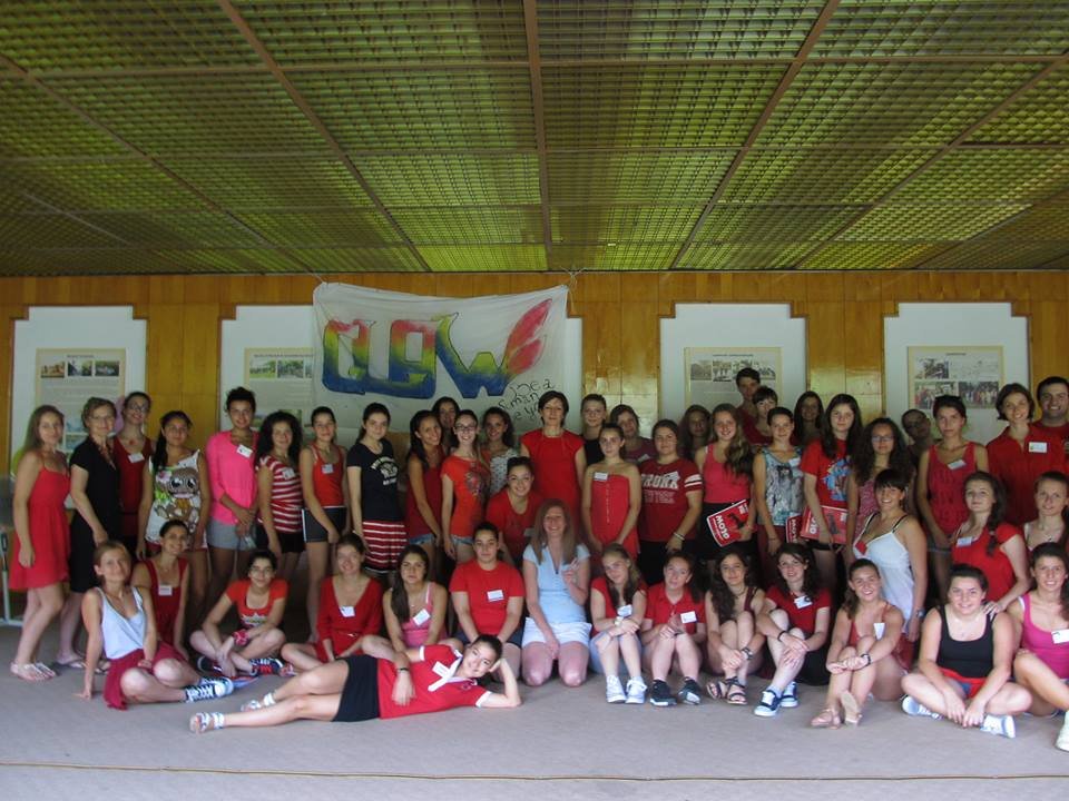 With our guest speaker - Sasha Bezuhanova