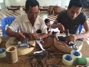 Learning how to make puppets