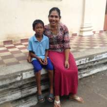 Thiyeu integrates an orphan whose mother just died