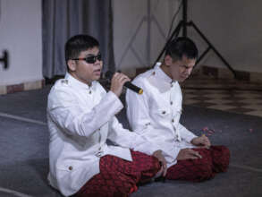KCDI Blind Students Khmer Music Performance