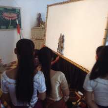 Performance of Shadow Puppets KCDI Students