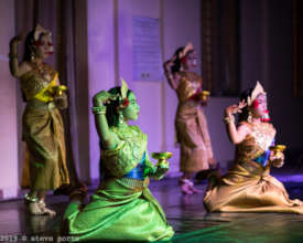 Some of Lyda's students perform at KAF ceremony