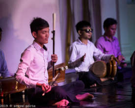Our blind boys in Concert: Photo Steve Porte