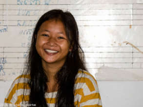 Our oldest girl having a Mohori music lesson