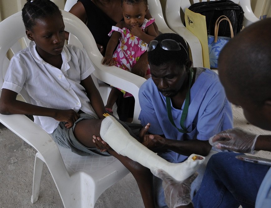 Give Mobility Devices for People in Haiti