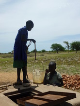 You're helping villages dig wells for clean water