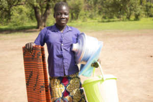 You helped give moms like her emergency supplies!