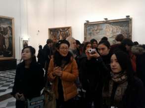 Visiting Italian Art Museum