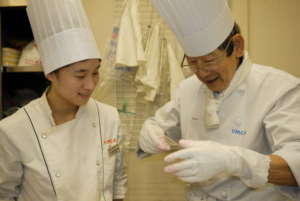 Ayaka with Instructor