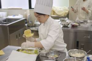 Preparation for Graduation Dinner