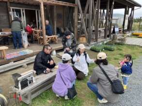 Reconstruction Event at Minamihama Memorial Park