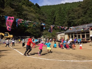 Sports event with alumnis