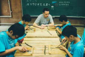 Carving chopstick