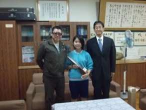English Speech Competition Trophy Made by Endo-san