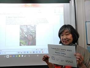 Chiba-san at Tohoku ELT Expo 2023