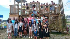 Barbeque at the the Endo's Rainbow Bridge