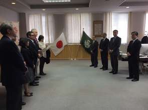 Ishinomaki Senshu Univ Taylor Bunko Ceremony