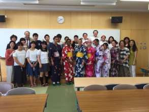 Group PIcture Before Kawabiraki Festival