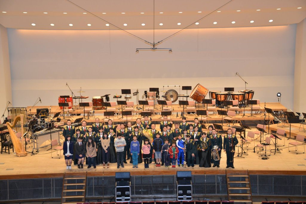Ishinomaki Junior Jazz Orchestra at SDF Concert