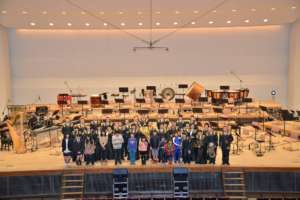 Ishinomaki Junior Jazz Orchestra at SDF Concert