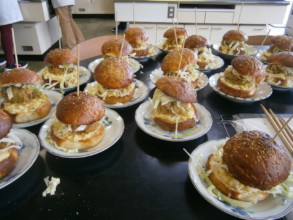 Oyster Burgers!