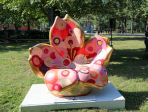 National Cherry Blossom Festival Sakura Sculpture