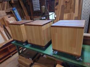 Endo children's benches for Watanoha ES