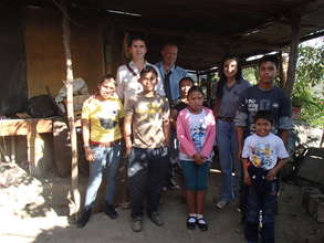 Jimmy and Roxy with family