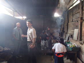 The family kitchen area