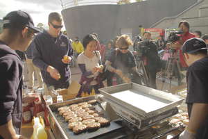 Ishinomaki Community BBQ 10-27-13 - grill