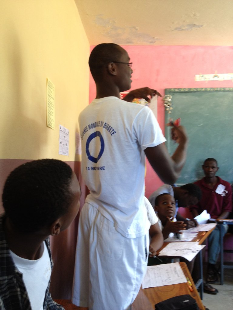 Camp for children with Type 1 Diabetes in Haiti
