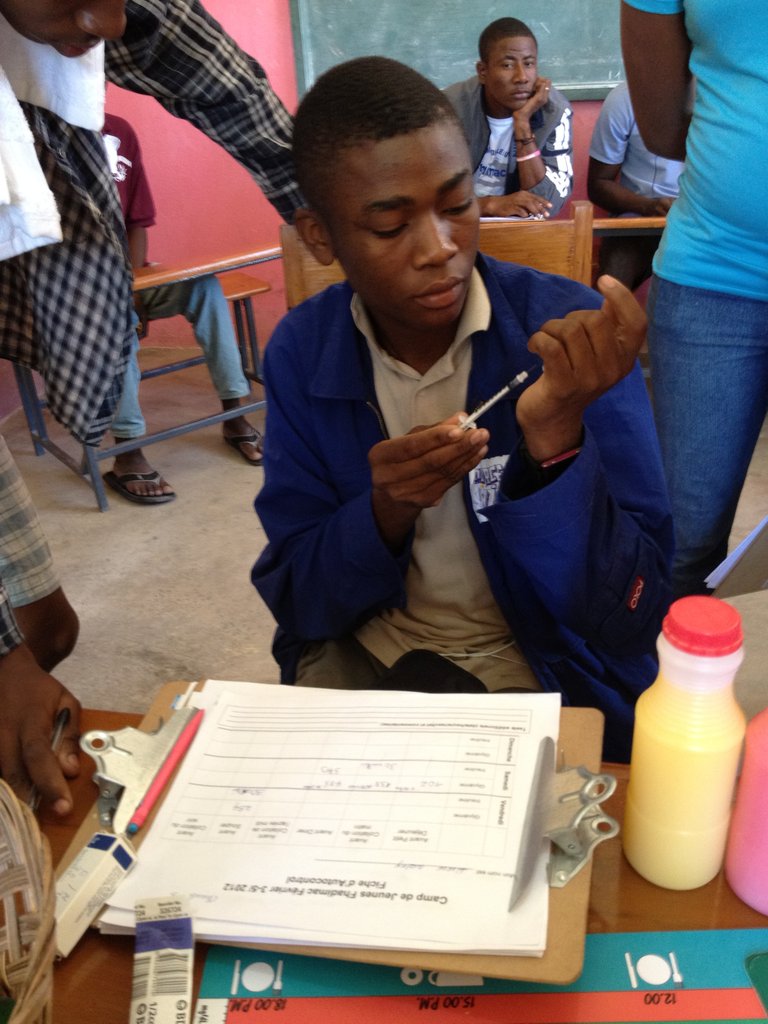 Camp for children with Type 1 Diabetes in Haiti