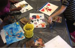 Visual Arts with Haiku at PS 76