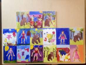 PS163 ARP Visual Arts students show off their work