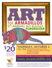 Art for Armadillos Art Auction