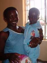 Woman with child