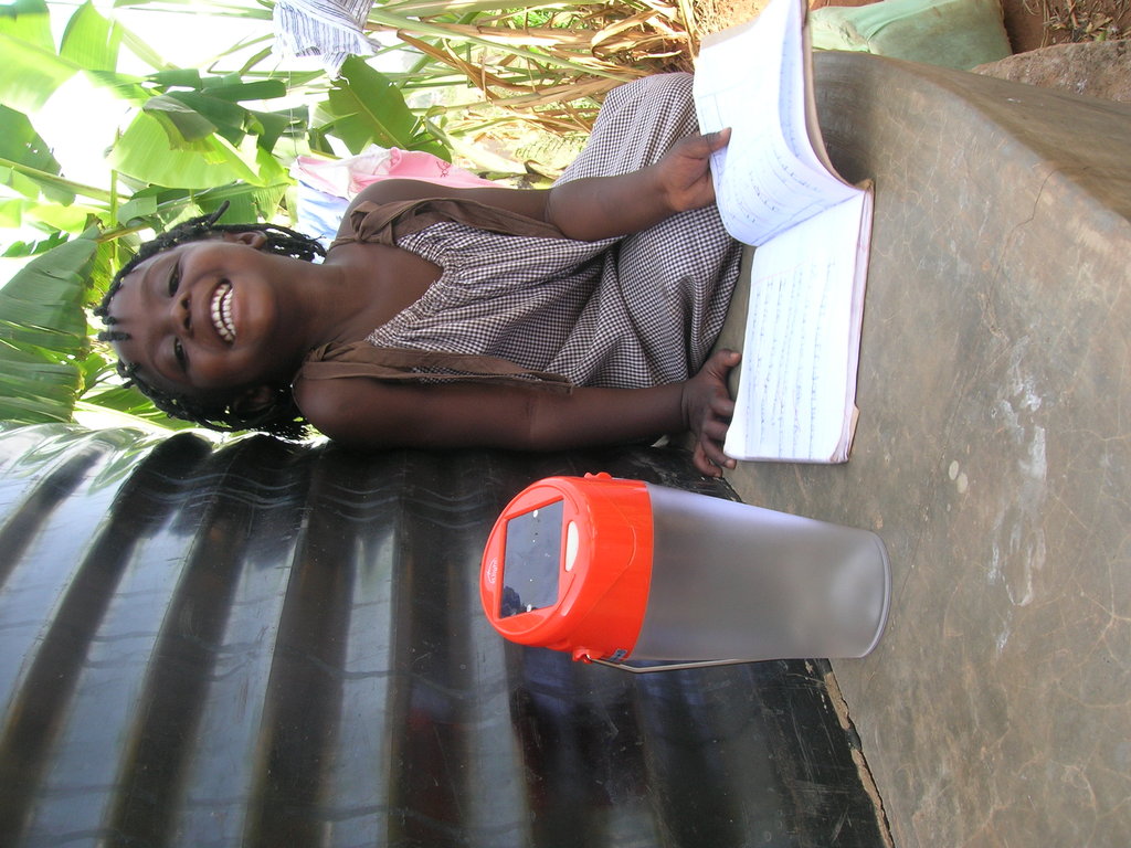 Buy Solar lamps for 100 rural children in Uganda