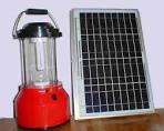 Solar lamp and pannel
