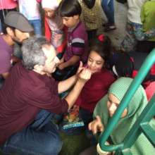Play Therapy with children at our residential site