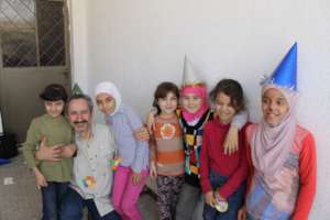 Play Therapy with children at our residential site