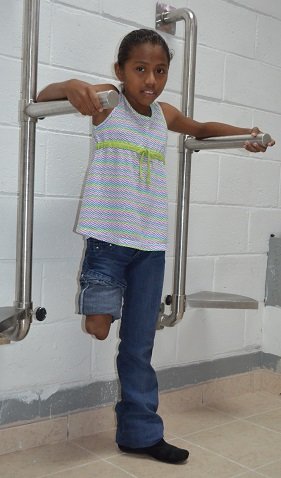 Give Julieth a chance to run and play again