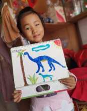Yuhan and Her Artwork