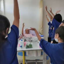 01 Exercise with us Grandpa!