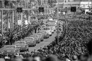 The Royal Funeral Procession to Grand Palace