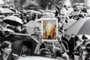 The nation mourns for beloved king