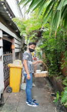 Young Leader "M" help in distribution